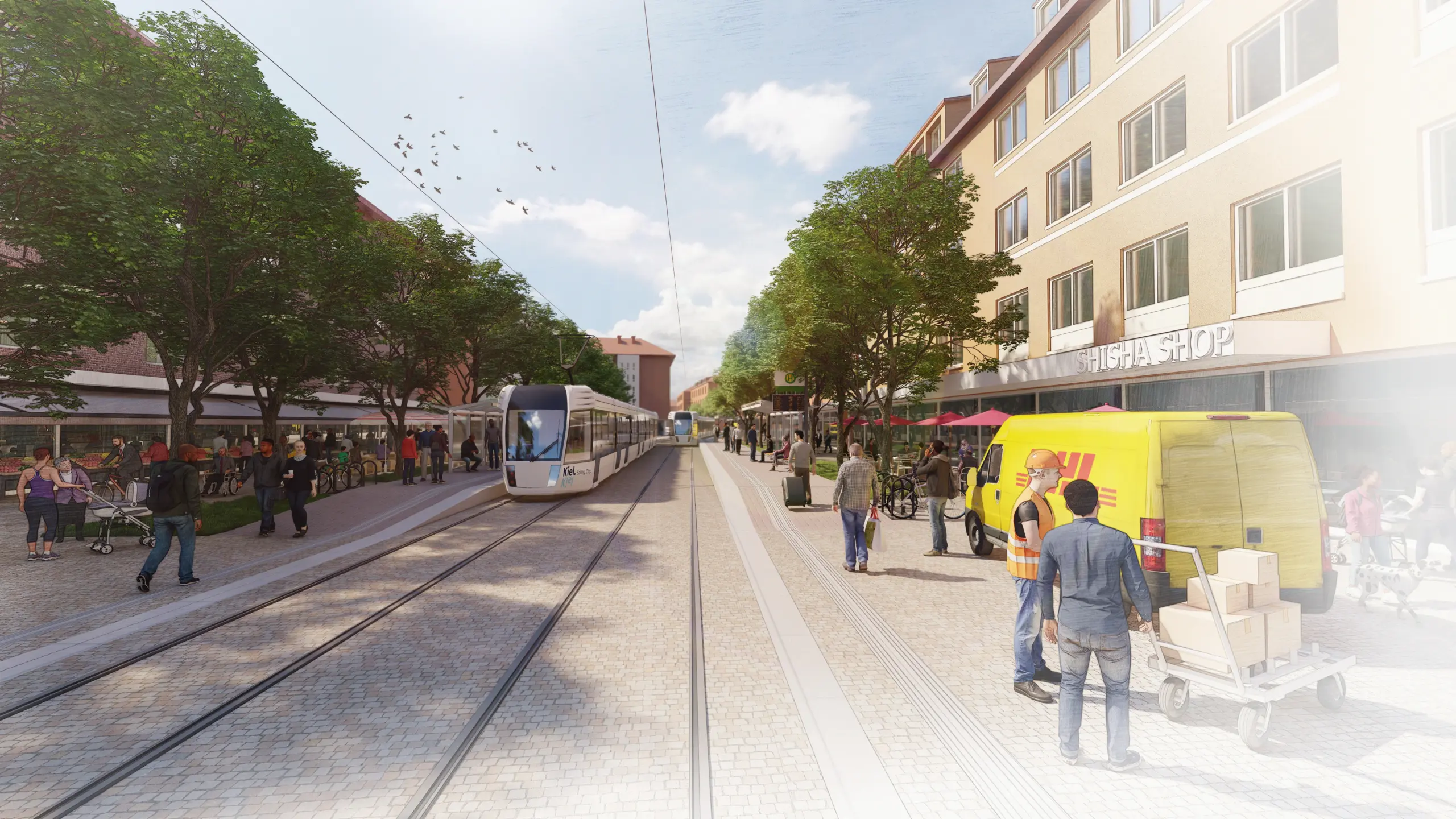 Gaardener Kaufleute stellen sich hinter Tram-Pläne