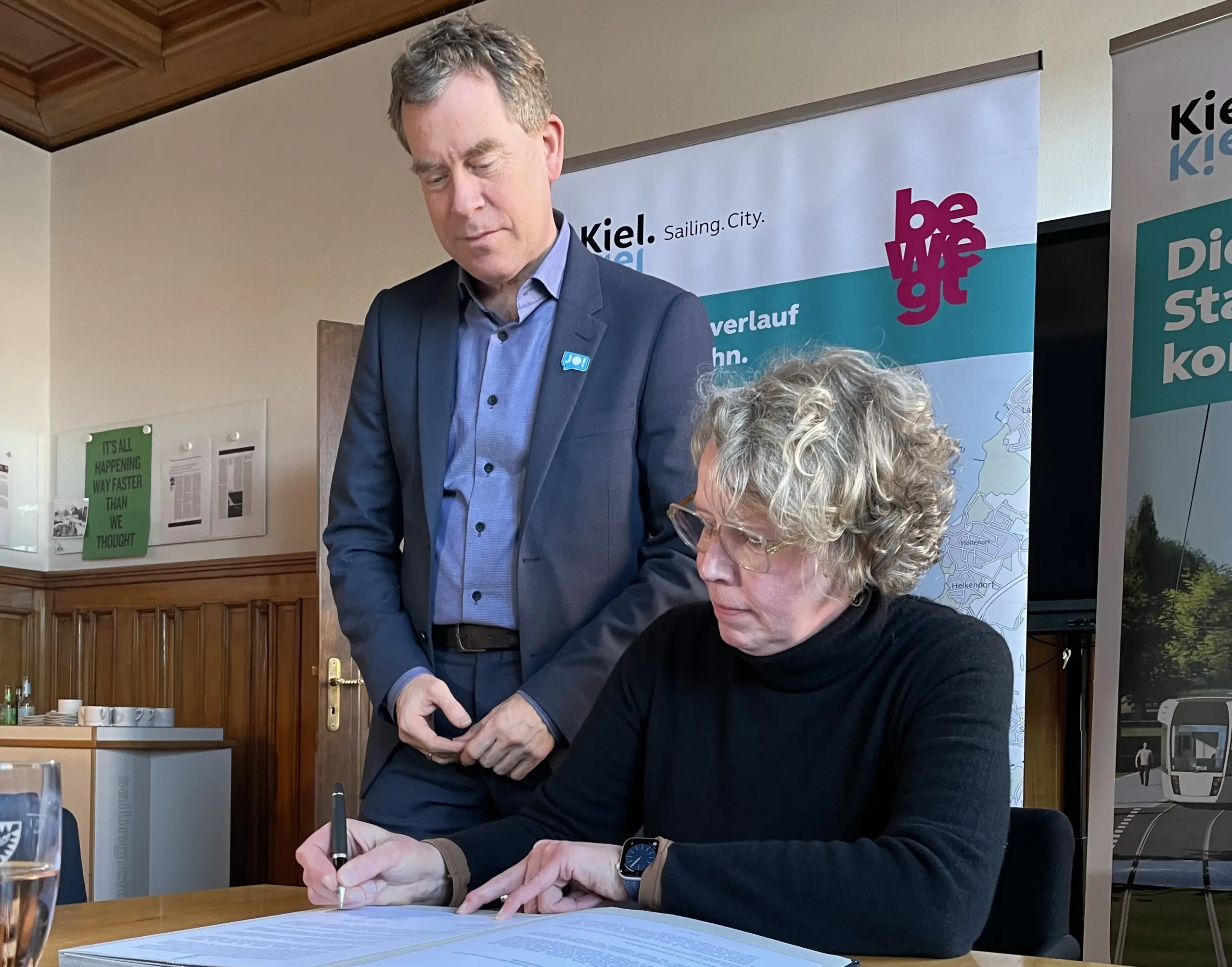Stadt und CAU beschließen enge Zusammenarbeit bei der Stadtbahnplanung