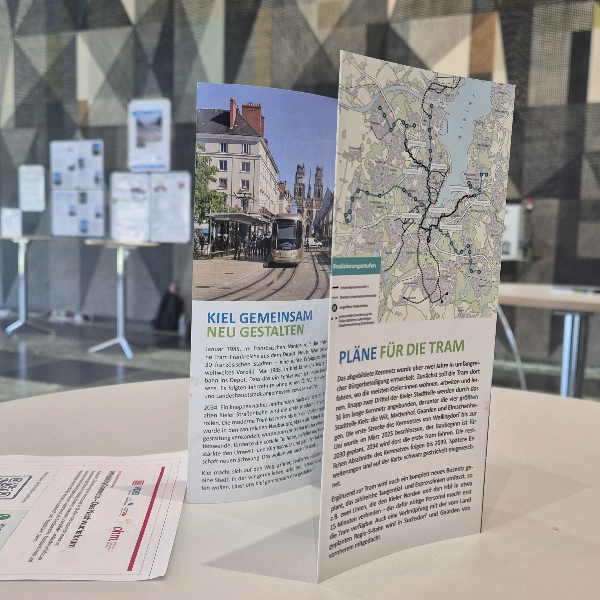 Tram für Kiel auf dem Mobilitäts Kongress in Nürnberg